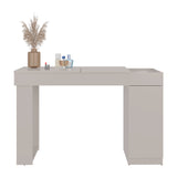 Tocador Iva Capri 120.3x77cm de Un Puesto sin Cajones y con Espejo - TOCADORES | Bylmo