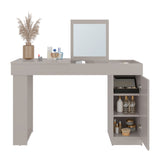 Tocador Iva Capri 120.3x77cm de Un Puesto sin Cajones y con Espejo - TOCADORES | Bylmo