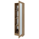 Closet Praga Fresno 49.1x180.8cm con una Puerta sin Cajones y con Espejo - CLOSETS | Bylmo