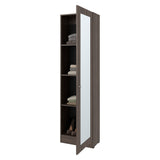 Closet Praga Milan 49.1x180.8cm con una Puerta sin Cajones y con Espejo - CLOSETS | Bylmo