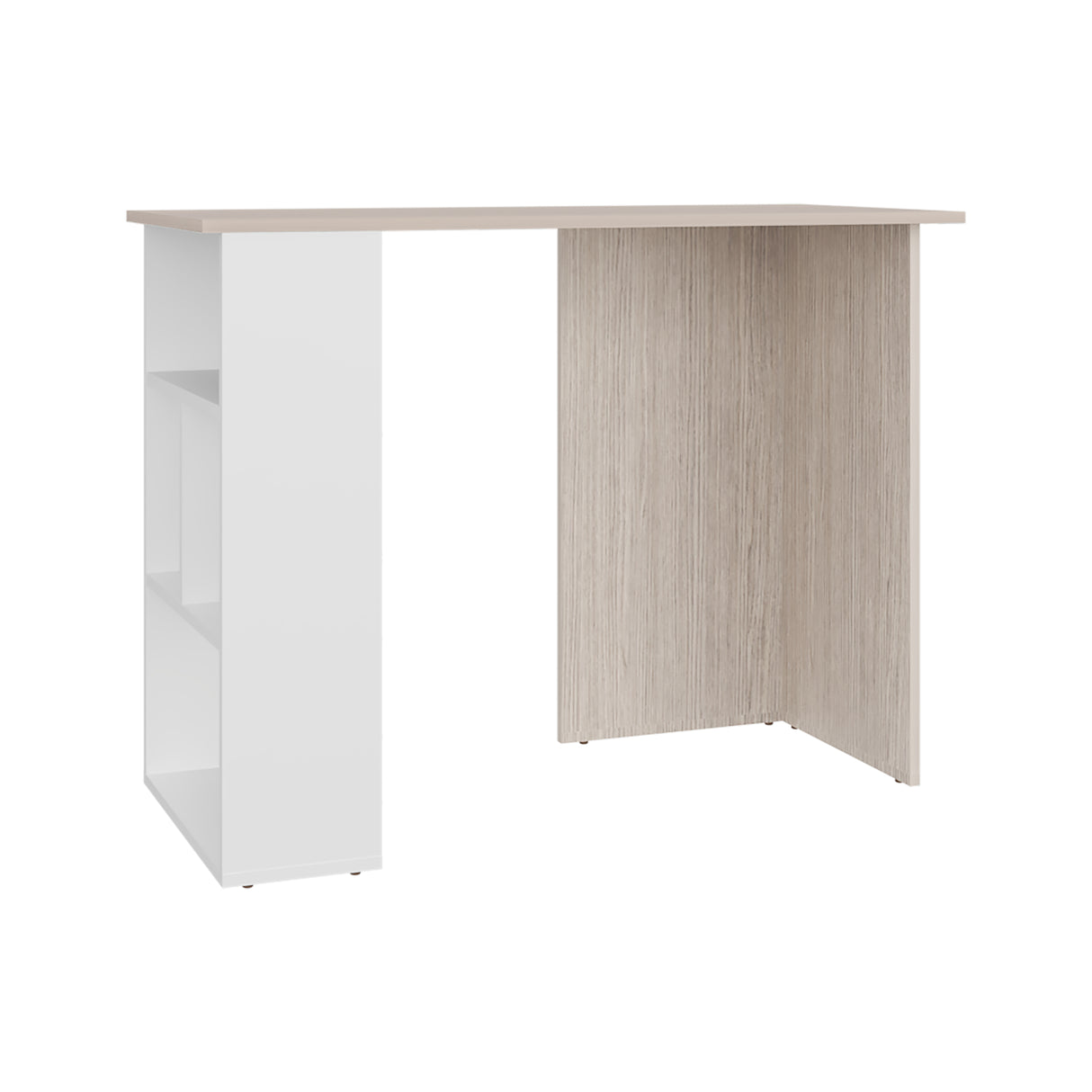 Escritorio Avis Blanco Positano 100x75cm con Organizador de Libros - ESCRITORIOS | Bylmo