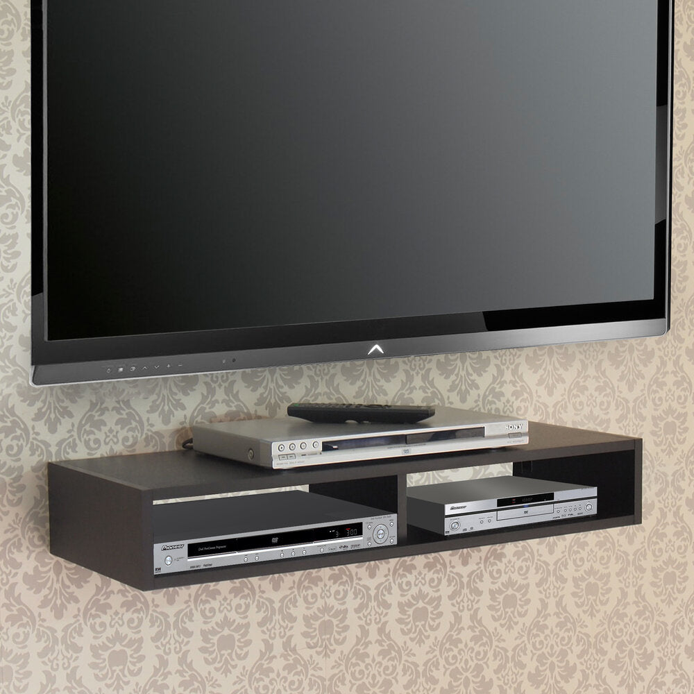 Repisa Smart Milan 83x15cm Rectangular con Dos Entrepaños