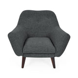 Poltrona Lincoln Gris 86x80cm De un Puesto con Apoya Brazos - SOFAS Y POLTRONAS | Bylmo