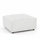 Sofá Marruecos Blanco 220x68cm De Tres Puestos con Apoya Brazos - SOFAS Y POLTRONAS | Bylmo