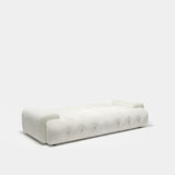 Sofá Cama Calin Blanco 190x96cm De Tres Puestos - SOFAS Y POLTRONAS | Bylmo