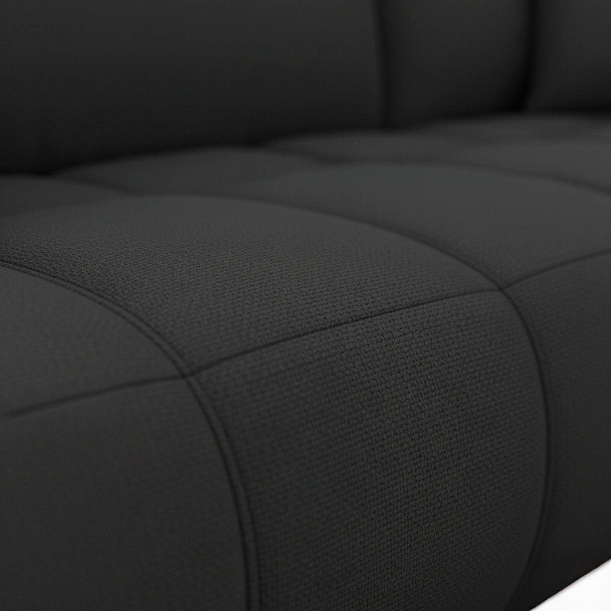 Sofá Essensa Wengue 220x79cm De Tres Puestos con Resposapies con Apoya Brazos - SOFAS Y POLTRONAS | Bylmo