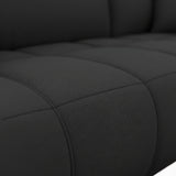 Sofá Essensa Wengue 220x79cm De Tres Puestos con Resposapies con Apoya Brazos - SOFAS Y POLTRONAS | Bylmo