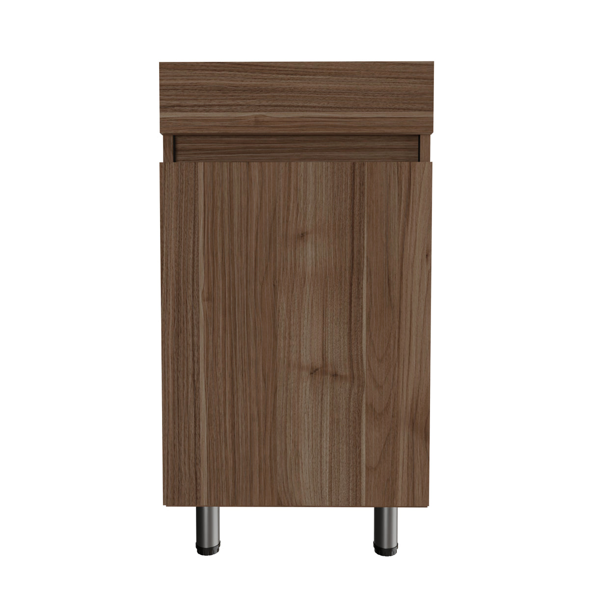 Mueble para Lavamanos Liam Gales y Negro 40x76cm Individual sin Lavamanos con Un Cajón y Una Puerta - MUEBLES PARA LAVAMANOS | Bylmo