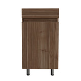 Mueble para Lavamanos Liam Gales y Negro 40x76cm Individual sin Lavamanos con Un Cajón y Una Puerta - MUEBLES PARA LAVAMANOS | Bylmo