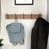 Perchero Bellota 60x8cm de Pared con Cinco Ganchos - PERCHEROS | Bylmo