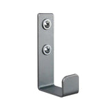 Perchero Gris 2x7.5cm de Pared con Un Gancho