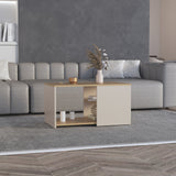 Mesa de Centro Adel Capri y Fresno 80.1x42.1cm Rectangular - MESAS DE CENTRO | Bylmo