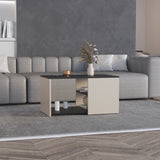 Mesa de Centro Adel Capri y Wengue 80.1x42.1cm Rectangular - MESAS DE CENTRO | Bylmo