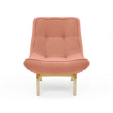 Poltrona Samoa Salmón 77x87cm de Un Puesto y sin Apoya Brazos - SOFAS Y POLTRONAS | Bylmo