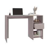 Escritorio Omma Gris Positano 110x73cm Con Un Cajón - ESCRITORIOS | Bylmo