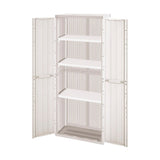 Armario para Ropa Rimax Home Almendra 67.6x163.3cm con Cuatro Compartimientos y con Tres Entrepaños - CLOSETS | Bylmo