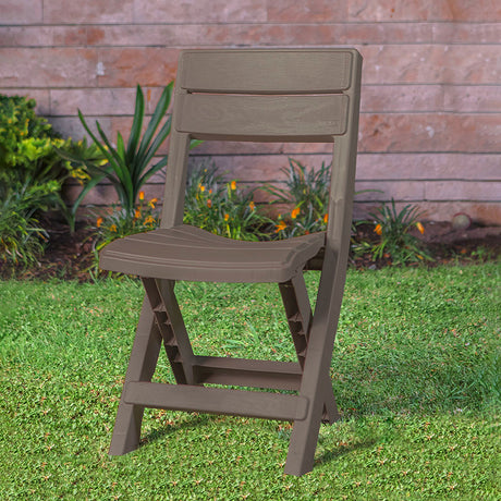 Silla Plegable Rimax Barú Moca 42x81cm con Espaldor y sin Apoya Brazos - SILLAS Y BUTACOS | Bylmo