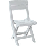Silla Plegable Rimax Barú Gris Hielo 42x81cm con Espaldor y sin Apoya Brazos - SILLAS Y BUTACOS | Bylmo