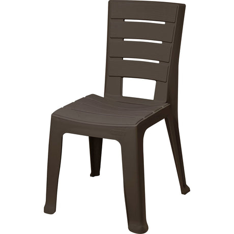 Silla Rimax Barú Wengue 46.9x81.6cm con Espaldor y sin Apoya Brazos - SILLAS Y BUTACOS | Bylmo