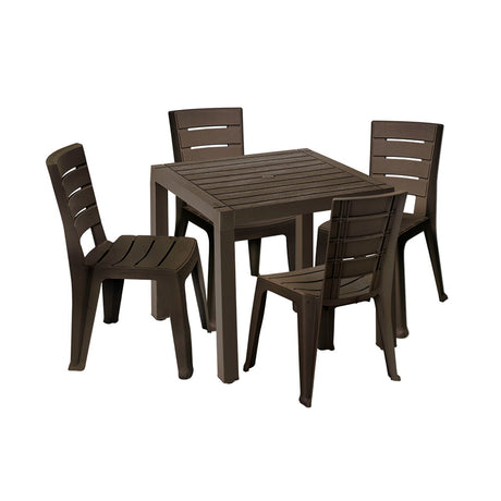 Silla Rimax Barú Wengue 46.9x81.6cm con Espaldor y sin Apoya Brazos - SILLAS Y BUTACOS | Bylmo