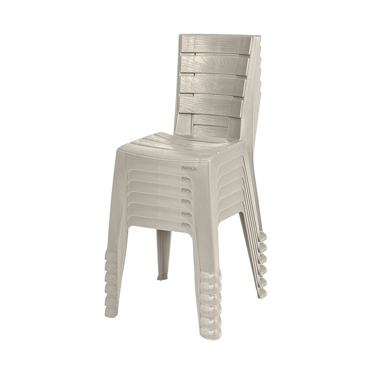 Silla Rimax Barú Taupe 46.9x81.6cm con Espaldor y sin Apoya Brazos - SILLAS Y BUTACOS | Bylmo