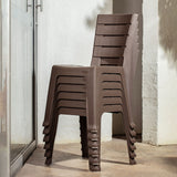 Silla Rimax Barú Moca 46.9x81.6cm con Espaldor y sin Apoya Brazos - SILLAS Y BUTACOS | Bylmo