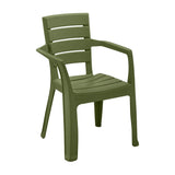 Silla Rimax Barú Verde Selva 59x82.5cm con Espaldor y con Apoya Brazos - SILLAS Y BUTACOS | Bylmo
