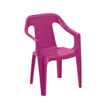Silla Infantil Rimax Estrella Fucsia 38x53.5cm con Espaldor y con Apoya Brazos - SILLAS Y BUTACOS | Bylmo