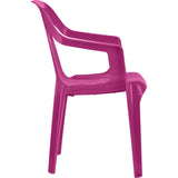Silla Infantil Rimax Estrella Fucsia 38x53.5cm con Espaldor y con Apoya Brazos - SILLAS Y BUTACOS | Bylmo