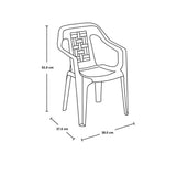 Silla Infantil Rimax Estrella Lavanda 38x53.5cm con Espaldor y con Apoya Brazos - SILLAS Y BUTACOS | Bylmo
