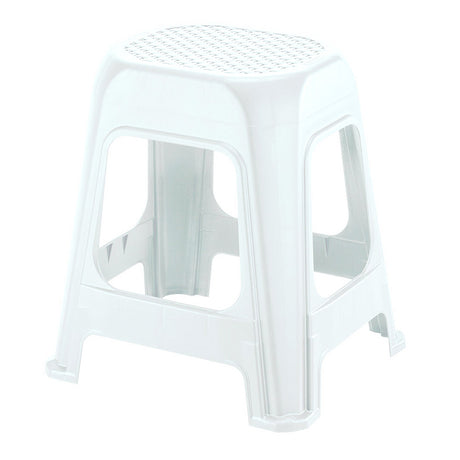 Butaco Rimax Blanco 41.5x46.2cm sin Espaldar y sin Apoya Brazos - SILLAS Y BUTACOS | Bylmo