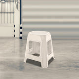 Butaco Rimax Taupe 41.5x46.2cm sin Espaldar y sin Apoya Brazos - SILLAS Y BUTACOS | Bylmo