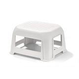 Butaco Rimax Blanco 41.5x23.7cm sin Espaldar y sin Apoya Brazos - SILLAS Y BUTACOS | Bylmo
