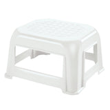 Butaco Rimax Blanco 41.5x23.7cm sin Espaldar y sin Apoya Brazos - SILLAS Y BUTACOS | Bylmo