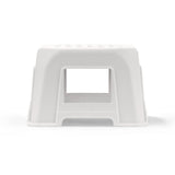 Butaco Rimax Blanco 41.5x23.7cm sin Espaldar y sin Apoya Brazos - SILLAS Y BUTACOS | Bylmo