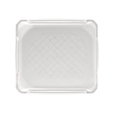 Butaco Rimax Blanco 41.5x23.7cm sin Espaldar y sin Apoya Brazos - SILLAS Y BUTACOS | Bylmo