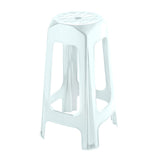 Butaco Rimax Blanco 38.5x69.5cm sin Espaldar y sin Apoya Brazos - SILLAS Y BUTACOS | Bylmo