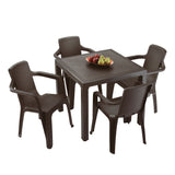 Silla Rimax Eterna Wengue 57x80.6cm con Espaldor y con Apoya Brazos - SILLAS Y BUTACOS | Bylmo