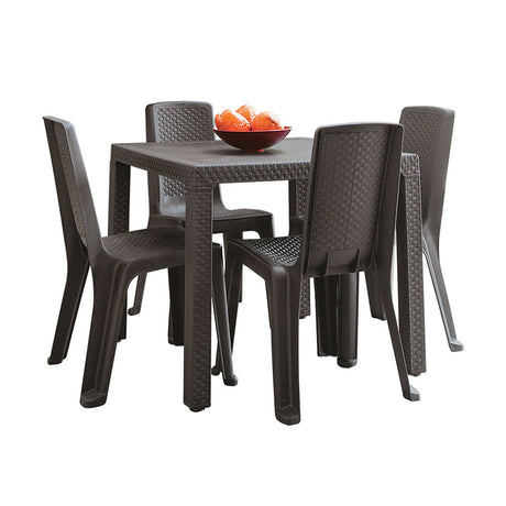 Silla Rimax Eterna Wengue 49x86.5cm con Espaldor y sin Apoya Brazos - SILLAS Y BUTACOS | Bylmo