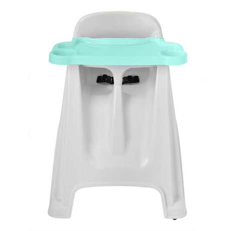 Silla Comedor para Bebé Rimax Verde Menta 60x77cm con Espaldor y con Apoya Brazos - SILLAS Y BUTACOS | Bylmo
