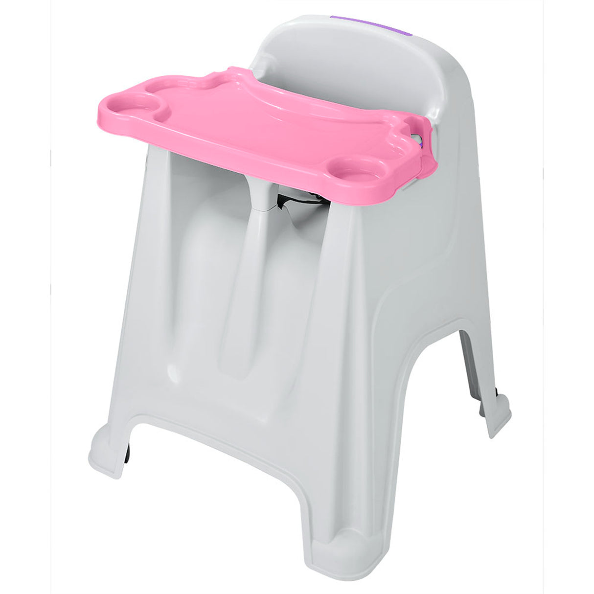 Silla Comedor para Bebé Rimax Rosado 60x77cm con Espaldor y con Apoya Brazos - SILLAS Y BUTACOS | Bylmo