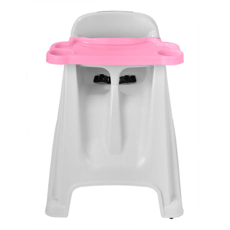 Silla Comedor para Bebé Rimax Rosado 60x77cm con Espaldor y con Apoya Brazos - SILLAS Y BUTACOS | Bylmo