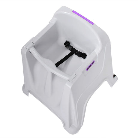 Silla Comedor para Bebé Rimax Rosado 60x77cm con Espaldor y con Apoya Brazos - SILLAS Y BUTACOS | Bylmo