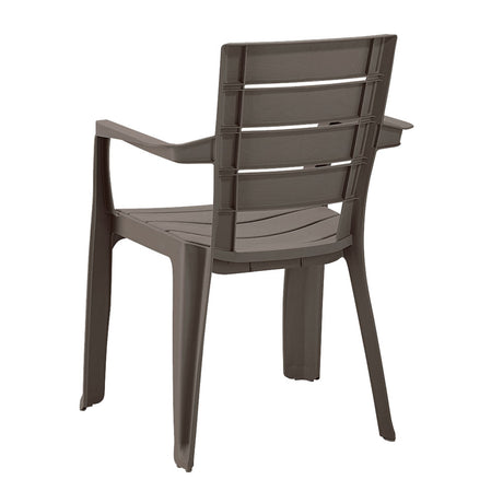 Silla Barú Moca 58x82.5cm con Espaldar y con Apoya Brazos - SILLAS Y BUTACOS | Bylmo