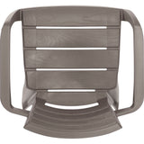 Silla Barú Moca 58x82.5cm con Espaldar y con Apoya Brazos - SILLAS Y BUTACOS | Bylmo