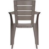 Silla Barú Moca 58x82.5cm con Espaldar y con Apoya Brazos - SILLAS Y BUTACOS | Bylmo
