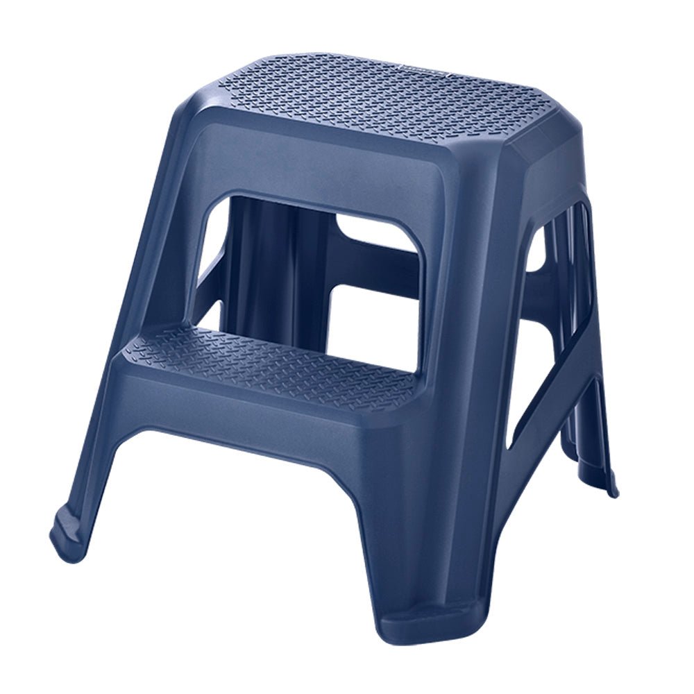 Escalesilla Pro Azul Oscuro 48.5x42.9cm sin Espaldar y sin Apoya Brazos - SILLAS Y BUTACOS | Bylmo
