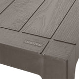 Mesa Auxiliar Rimax Barú Moca 75.3x73.5cm Cuadrado - MESAS AUXILIARES | Bylmo