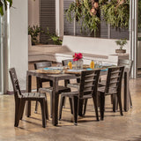 Mesa Auxiliar Rimax Barú Moca 153x73.4cm Rectangular - MESAS AUXILIARES | Bylmo