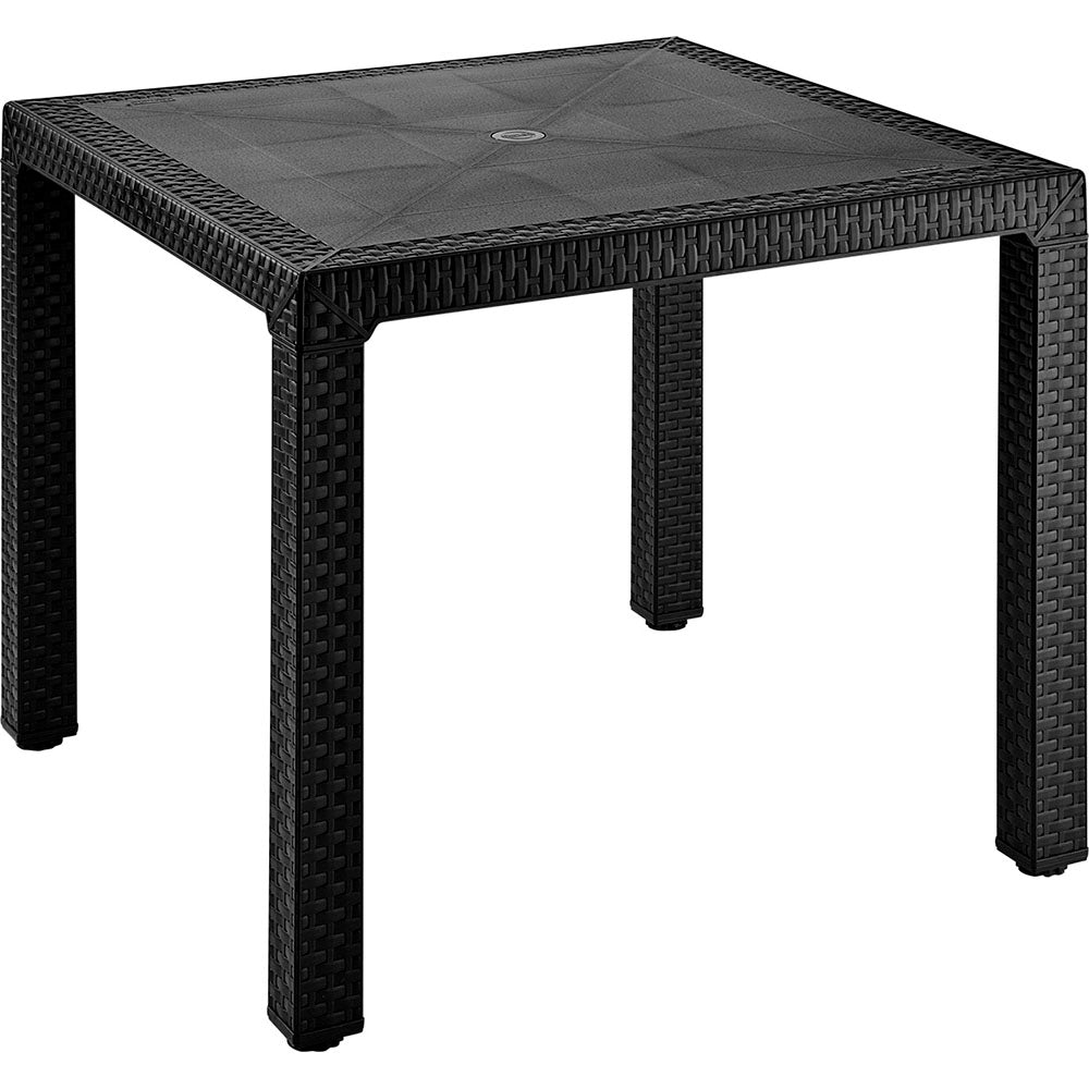Mesa Auxiliar Rimax Eterna Negro 80.5x72.5cm Cuadrado - MESAS AUXILIARES | Bylmo